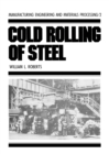 Cold Rolling of Steel - eBook