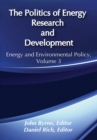 The Politics of Energy Research and Development - eBook