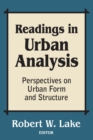 Readings in Urban Analysis : Perspectives on Urban Form and Structure - eBook