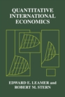 Quantitative International Economics - eBook