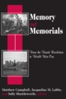 Memory and Memorials : From the French Revolution to World War One - eBook
