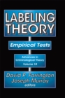 Labeling Theory : Empirical Tests - eBook