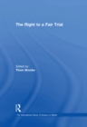 The Right to a Fair Trial - eBook