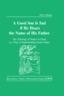 Good Son is Sad If He Hears the Name of His Father : The Tabooing of Names in China as a Way of Implementing Social Values - eBook