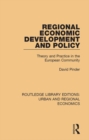 Regional Economic Development and Policy : Theory and Practice in the European Community - eBook