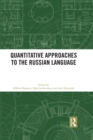 Quantitative Approaches to the Russian Language - eBook