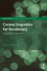 Corpus Linguistics for Vocabulary : A Guide for Research - eBook
