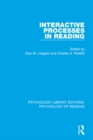 Interactive Processes in Reading - eBook