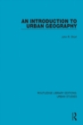 An Introduction to Urban Geography - eBook