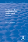 Social and Economic Inequality in the Soviet Union - eBook