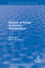 Reform of Soviet Economic Management - eBook