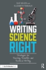 Writing Science Right : Strategies for Teaching Scientific and Technical Writing - eBook