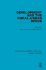 Development and the Rural-Urban Divide - eBook