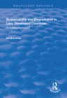 Sustainability and Degradation in Less Developed Countries : Immolating the Future? - eBook