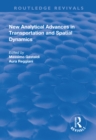 New Analytical Advances in Transportation and Spatial Dynamics - eBook
