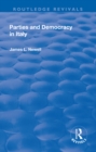 Parties and Democracy in Italy - eBook