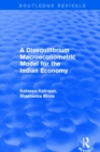 A Disequilibrium Macroeconometric Model for the Indian Economy - eBook