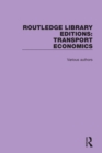 Routledge Library Editions: Transport Economics - eBook