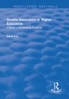 Quality Assurance in Higher Education: A Study of Developing Countries : A Study of Developing Countries - eBook