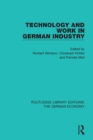 Technology and Work in German Industry - eBook