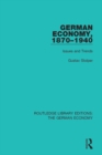 German Economy, 1870-1940 : Issues and Trends - eBook