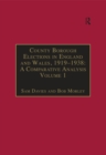 County Borough Elections in England and Wales, 1919-1938: A Comparative Analysis : Volume 1: Barnsley - Bournemouth - eBook