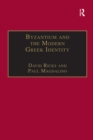 Byzantium and the Modern Greek Identity - eBook