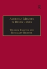 American Memory in Henry James : Void and Value - eBook