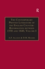 The Contemporary Printed Literature of the English Counter-Reformation between 1558 and 1640 : Volume I: Works in Languages other than English - eBook