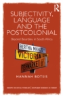 Subjectivity, Language and the Postcolonial : Beyond Bourdieu in South Africa - eBook
