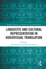 Linguistic and Cultural Representation in Audiovisual Translation - eBook