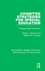 Cognitive Strategies for Special Education : Process-Based Instruction - eBook