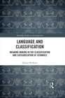 Language and Classification : Meaning-Making in the Classification and Categorization of Ceramics - eBook