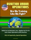 Aviation Urban Operations: Are We Training Like We Fight? Battle for An Nasiriyah, Iraq - Baptism by Fire for Joint Urban Operations (JUO) Doctrine, CAS, Air Superiority, Special Operations - eBook