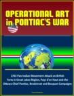 Operational Art in Pontiac's War: 1763 Pan-Indian Movement Attack on British Forts in Great Lakes Region, Pays d'en Haut and the Ottawa Chief Pontiac, Bradstreet and Bouquet Campaigns - eBook