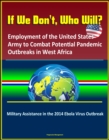 If We Don't, Who Will? Employment of the United States Army to Combat Potential Pandemic Outbreaks in West Africa: Military Assistance in the 2014 Ebola Virus Outbreak - eBook