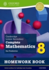 Cambridge Lower Secondary Complete Mathematics 8: Homework Book - Pack of 15 (Second Edition) - Book