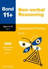 Bond 11+: Bond 11+ Non-verbal Reasoning Assessment Practice 9-10 Years Book 1 - Book