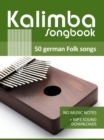 Kalimba Songbook - 50 German Folk Songs - eBook