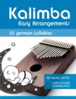 Kalimba Easy Arrangements - 13 german Lullabies - eBook