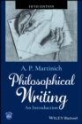 Philosophical Writing : An Introduction - Book