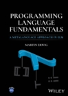 Programming Language Fundamentals : A Metalanguage Approach in Elm - eBook
