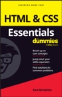 HTML & CSS Essentials For Dummies - eBook