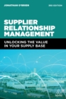 Supplier Relationship Management : Unlocking the Value in Your Supply Base - eBook