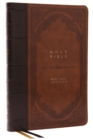 KJV Holy Bible: Giant Print Thinline Bible, Brown Leathersoft, Red Letter, Comfort Print: King James Version (Vintage Series) - Book