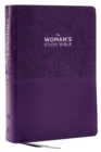 KJV, The Woman's Study Bible, Purple Leathersoft, Red Letter, Full-Color Edition, Comfort Print : Receiving God's Truth for Balance, Hope, and Transformation - Book