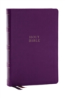 KJV Holy Bible: Compact Bible with 43,000 Center-Column Cross References, Purple Leathersoft, Red Letter, Comfort Print (Thumb Indexing): King James Version - Book