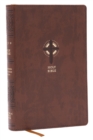 NRSVCE Sacraments of Initiation Catholic Bible, Brown Leathersoft, Comfort Print - Book