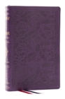 RSV Personal Size Bible with Cross References, Purple Leathersoft, Thumb Indexed, (Sovereign Collection) - Book