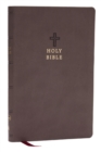 NKJV Holy Bible, Value Ultra Thinline, Charcoal Leathersoft,  Red Letter, Comfort Print - Book